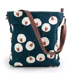 MAIKA Recycled Canvas City Sling Crossbody Bag Tansy *FLAW*